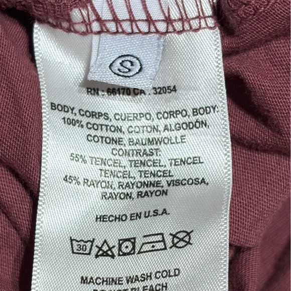 Anthropologie T.La Gemistus CrossBack Jumpsuit Romper Size S Burgundy Sleeveless - Picture 9 of 9